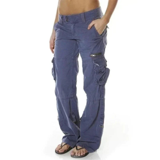 Elegante Damen Cargo-Hose