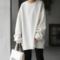 Shopnory | Weiter Damenpullover mit Lockeren Schultern