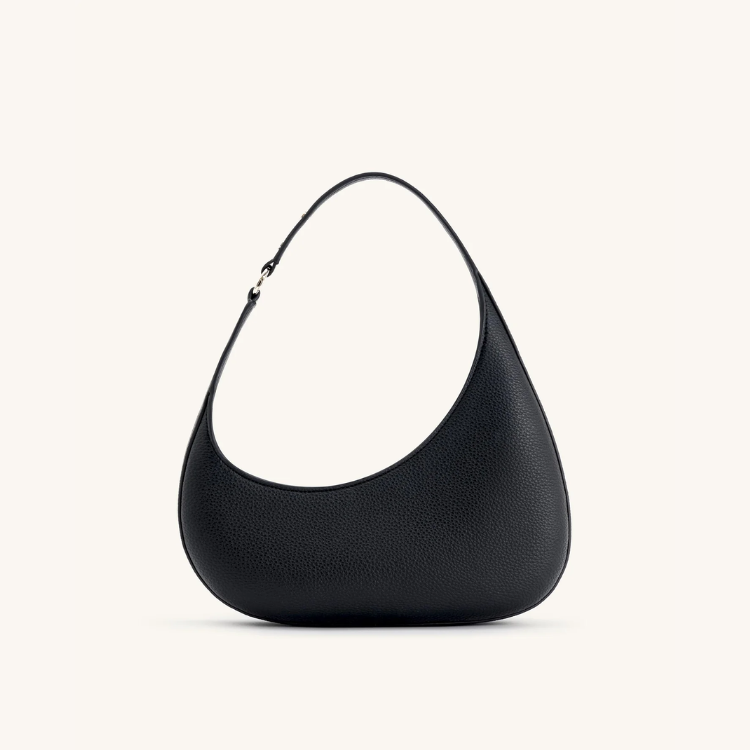 Klassische Lederhandtasche Mit Schulterriemen