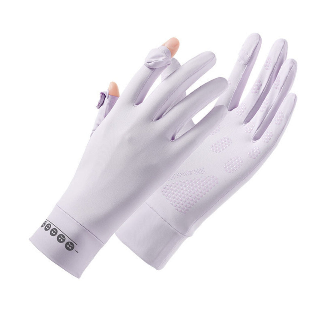 Sonnenschirm Eis Seide Handschuhe