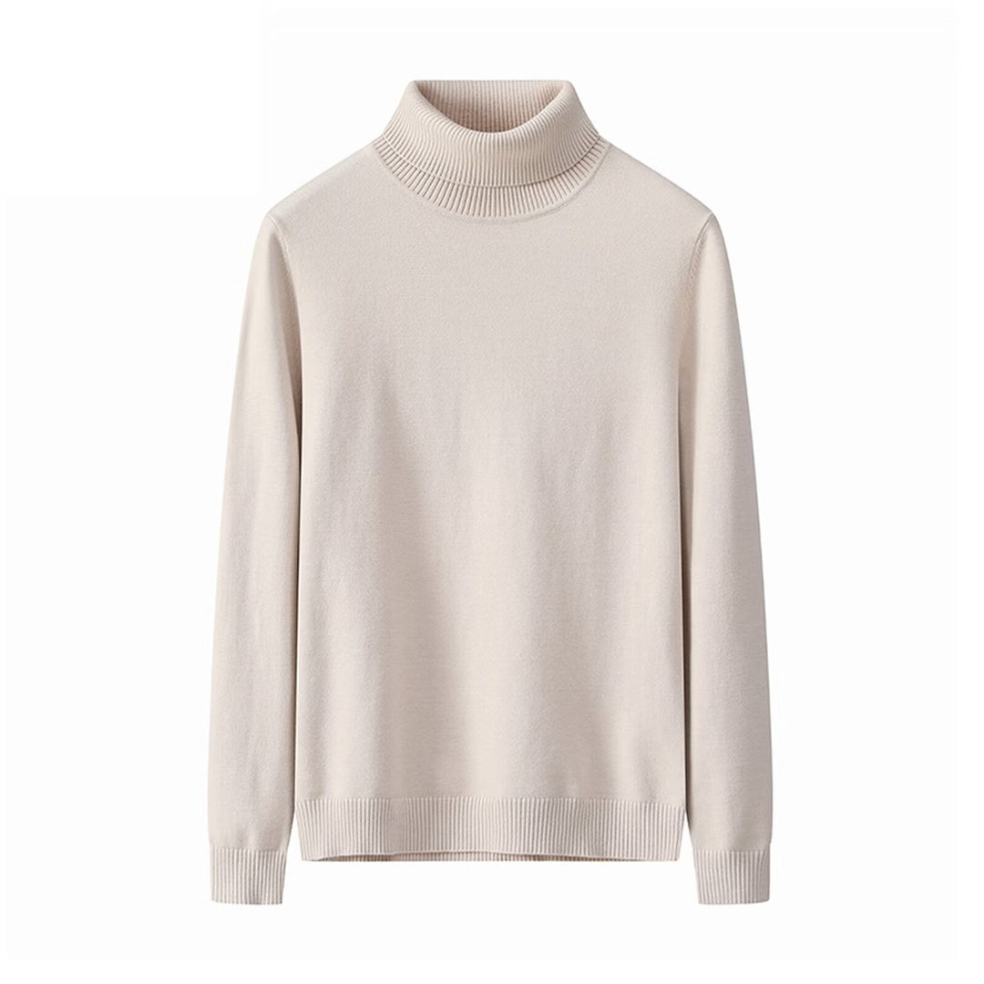 Herren-Rollkragenpullover, modisch, vielseitig kombinierbar