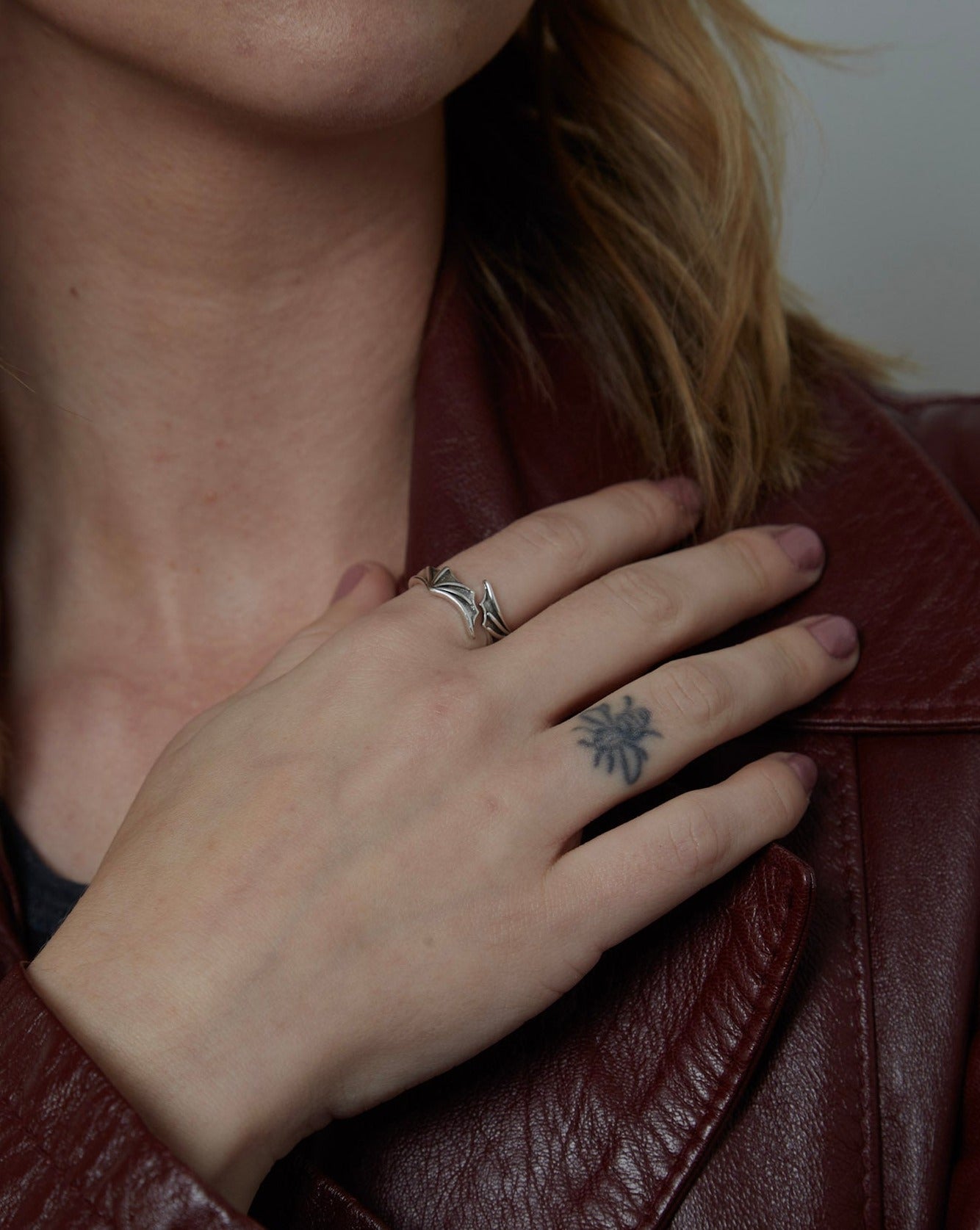 Sterling Silver Bat Ring | Shop Nory