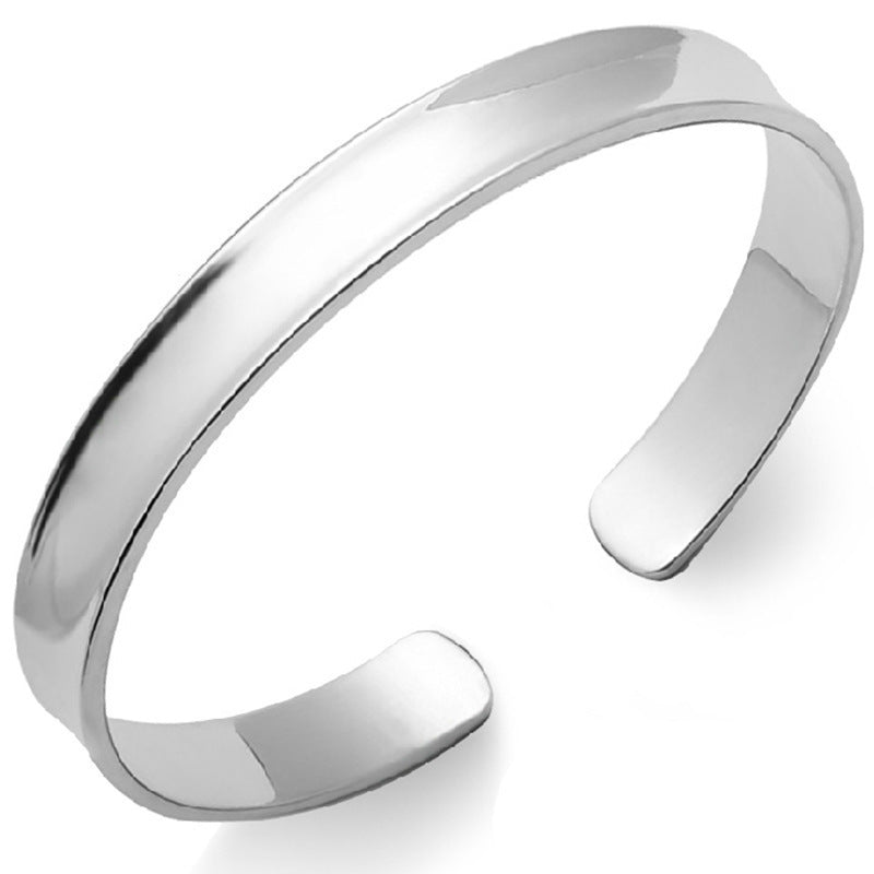 Damen Offenes Armband aus hochwertigem Edelstahl mit minimalistischer Gestaltung Shop Nory