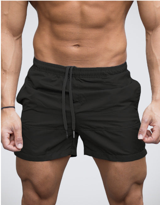 Herren Badeshorts mit elastischem Bund und Kordelzug