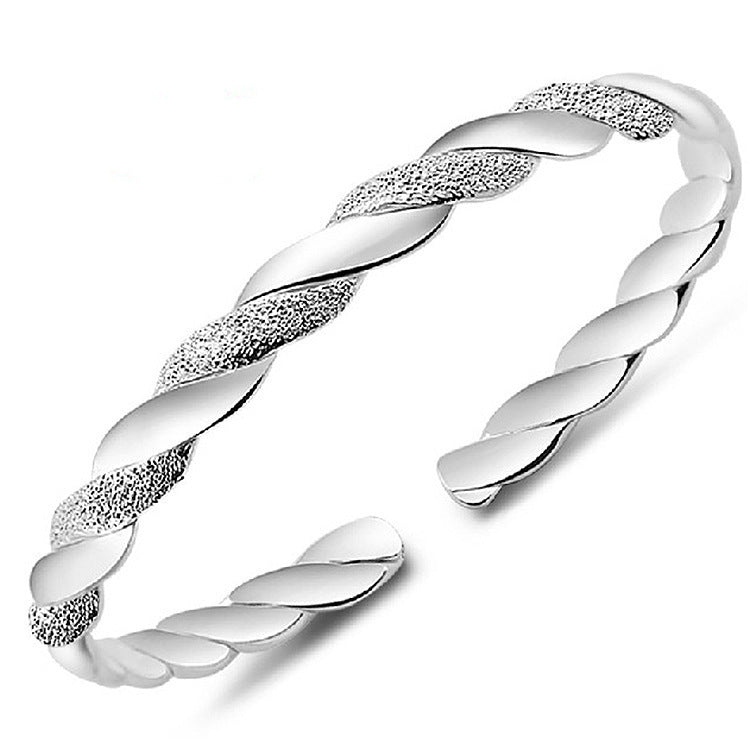 Damen Offener Armreif mit drehendem Design Shop Nory