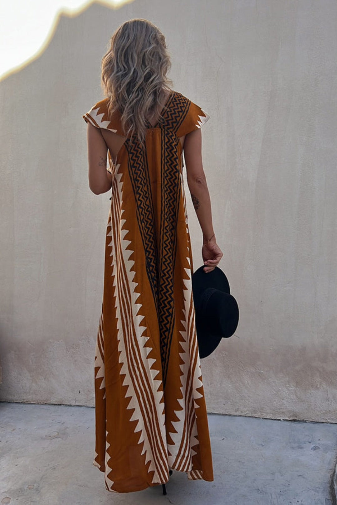 Trendiges, aztekisch inspiriertes LShopnoryerkleid für Damen