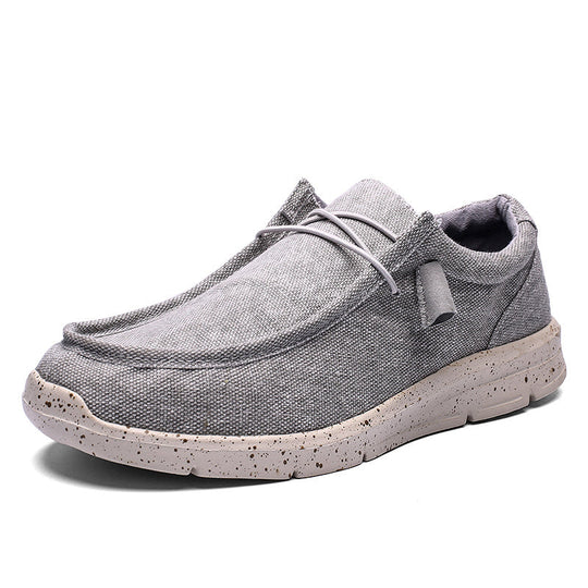 Ezra | Britische Segeltuch-Sneaker für Herren