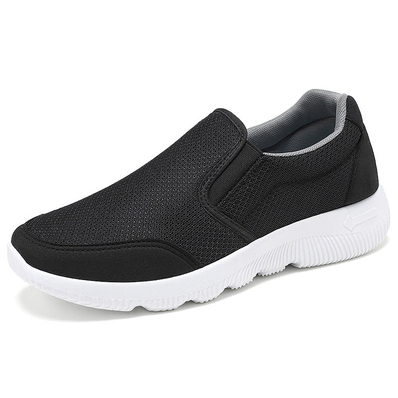 Herren nan atmungsaktiver Slip-On Freizeitschuh mit dehnbarem Einstieg, gestricktem Mesh-Obermaterial und stoßdämpfender EVA-Sohle Shop Nory