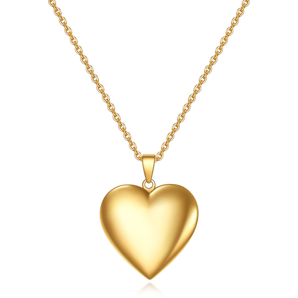 Damen Halskette mit herzförmigem Anhänger aus hochwertigem Edelstahl Shop Nory 1780329106