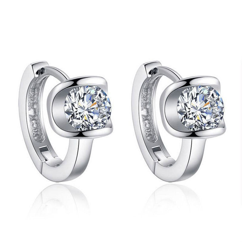Damenohrringe mit elegantem Zirkonia-Besatz Shop Nory