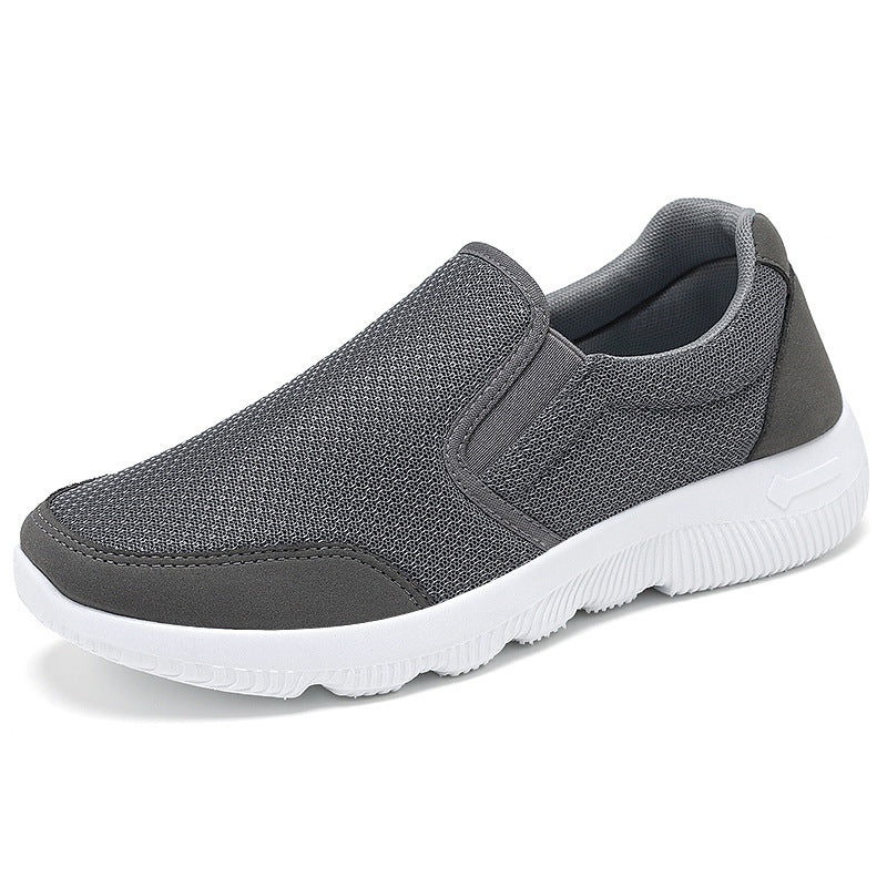 Herren nan atmungsaktiver Slip-On Freizeitschuh mit dehnbarem Einstieg, gestricktem Mesh-Obermaterial und stoßdämpfender EVA-Sohle Shop Nory