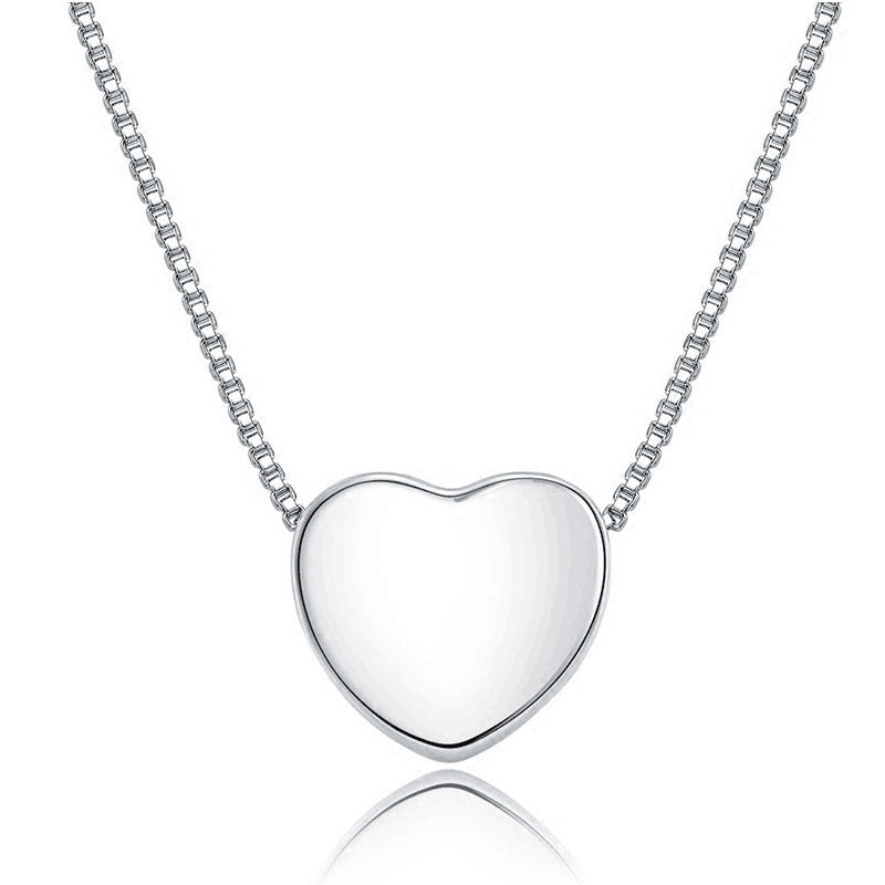 Damen Halskette mit herzförmigem Anhänger aus hochwertigem Edelstahl Shop Nory