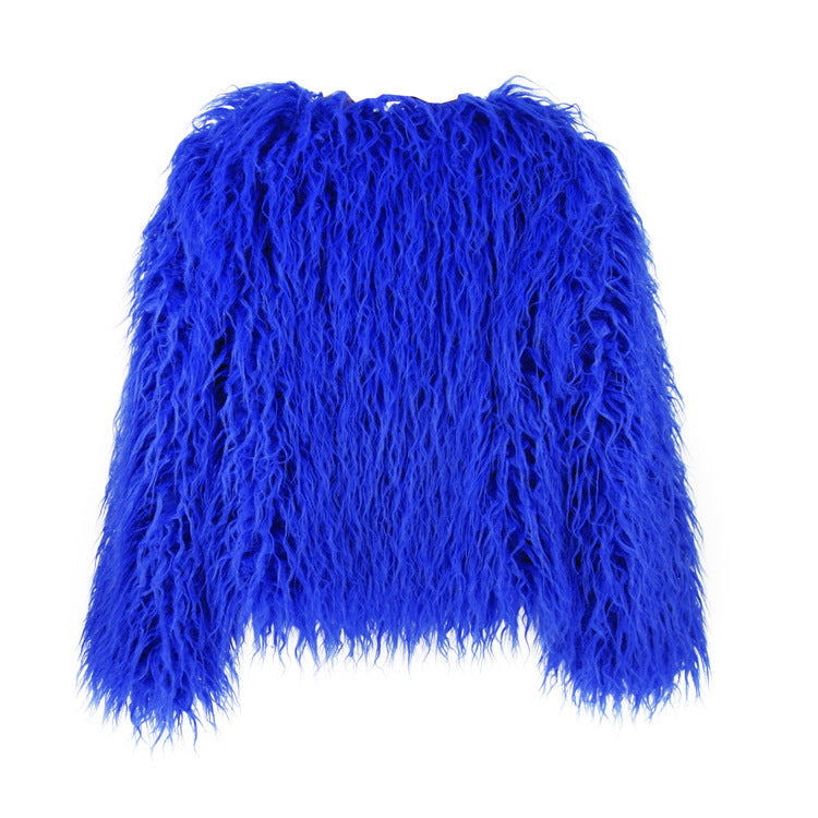 Fluffy Kurze Jacke