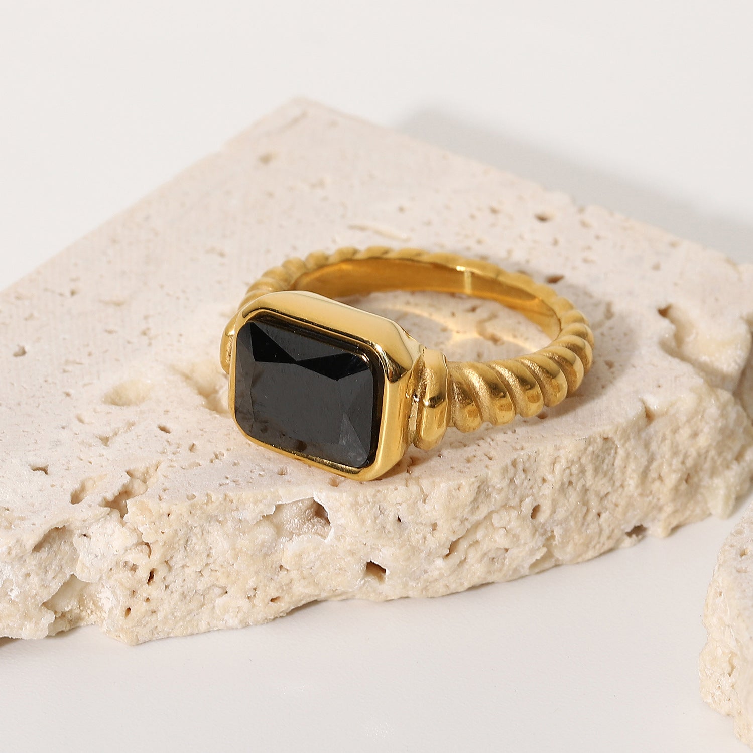 Ring Retro in Edelstahl | Shop Nory