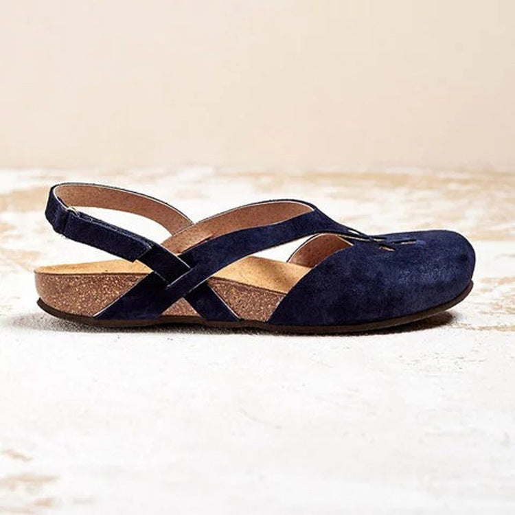 Damen Komfortable Sandalen mit verstellbarem Riemendesign und anatomischer Fußbettung