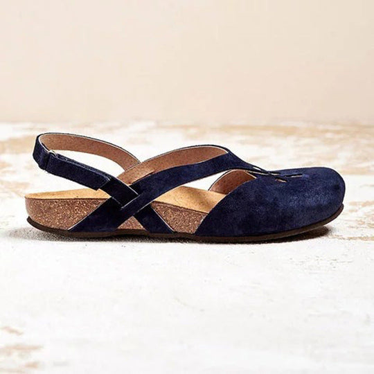 Damen Komfortable Sandalen mit verstellbarem Riemendesign und anatomischer Fußbettung