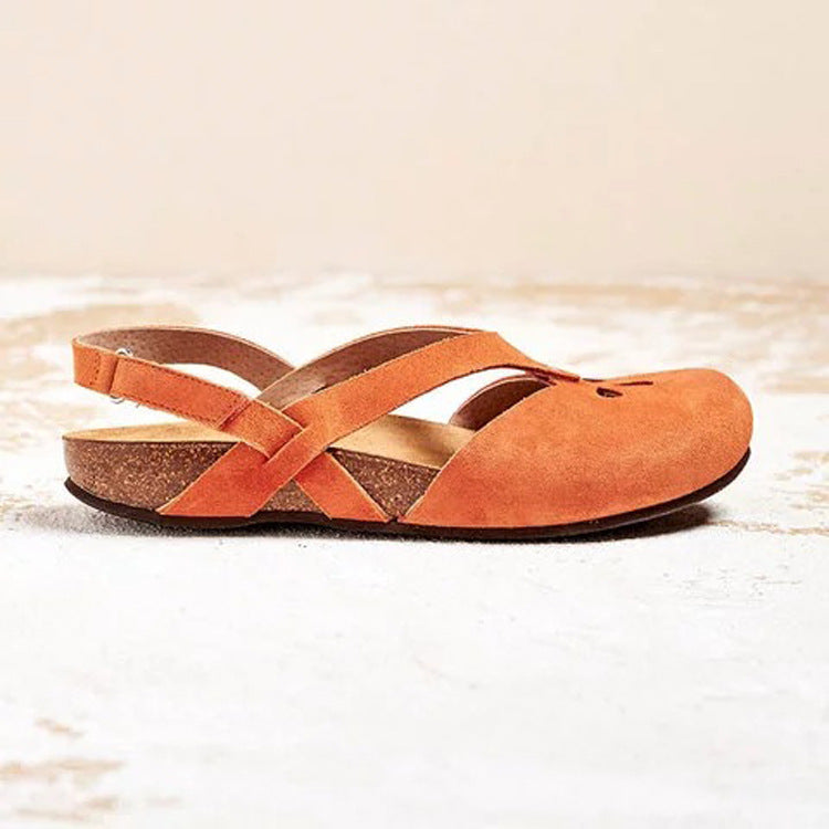 Damen Komfortable Sandalen mit verstellbarem Riemendesign und anatomischer Fußbettung