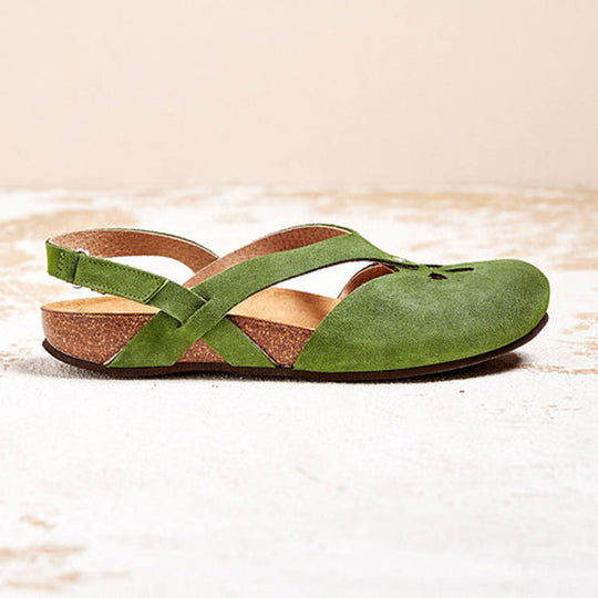 Damen Komfortable Sandalen mit verstellbarem Riemendesign und anatomischer Fußbettung
