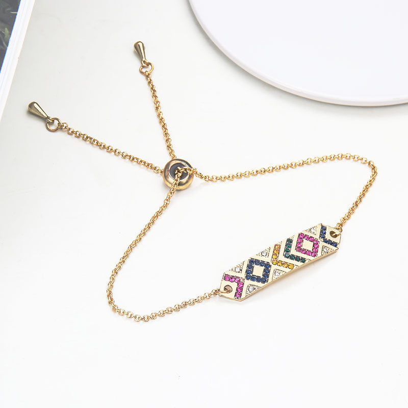 Buntes Ethnisches Vintage-Armband | Shop Nory