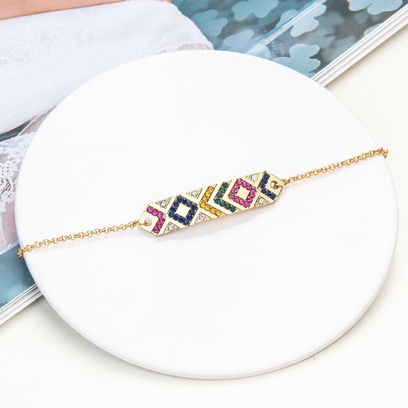 Buntes Ethnisches Vintage-Armband | Shop Nory