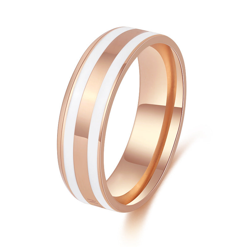 Damen modischer Ring mit kontrastierenden Elementen Shop Nory