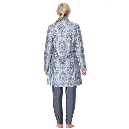 3Xl 8Xl Gedruckte Halal Arabische Frauen BadShopnoryekleidung Badeanzug Burkinis