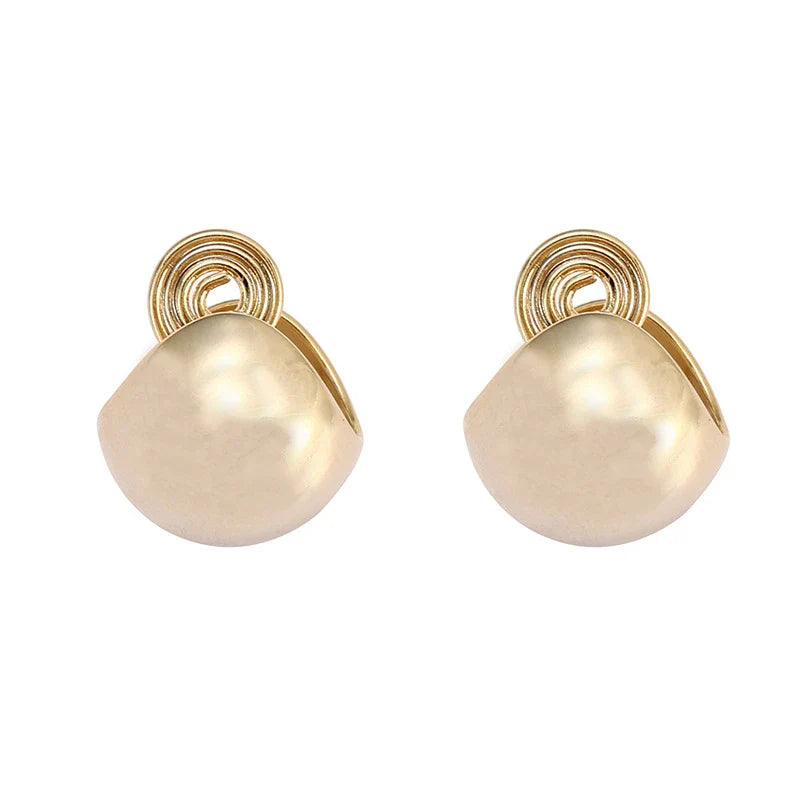 18K Gold Stud Clip-on Ohrringe | Shop Nory