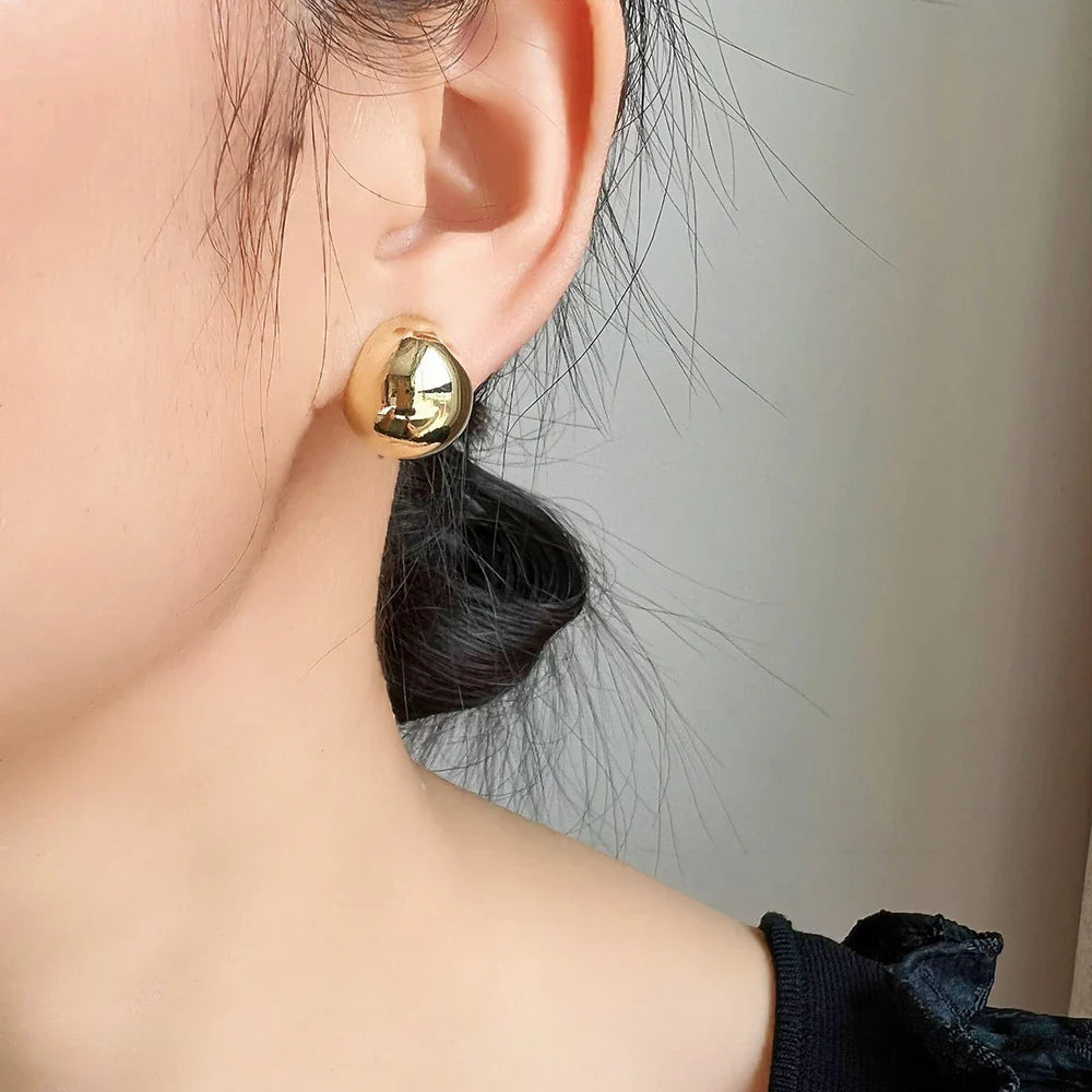 18K Gold Stud Clip-on Ohrringe | Shop Nory