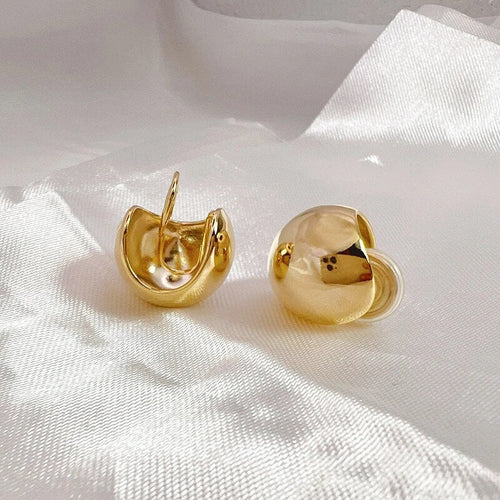 18K Gold Stud Clip-on Ohrringe | Shop Nory