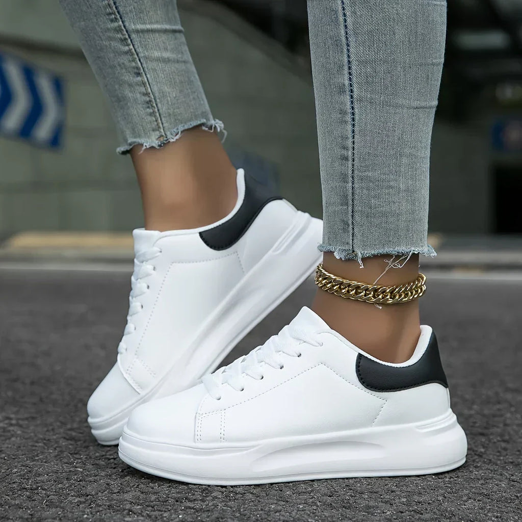 Ledersneaker Damen
