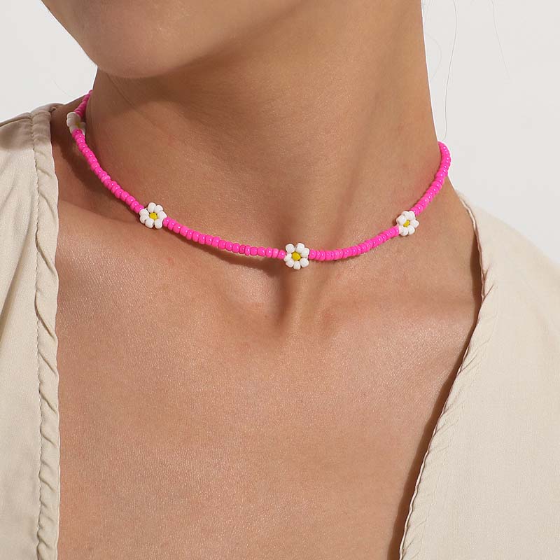 Böhmische Blumenperlen Halskette | Shop Nory