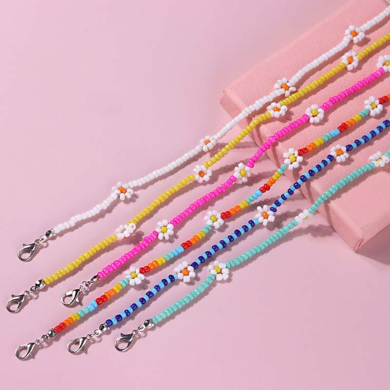 Böhmische Blumenperlen Halskette | Shop Nory