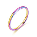 Damen Modischer Ring mit schimmerndem Farbverlauf Shop Nory