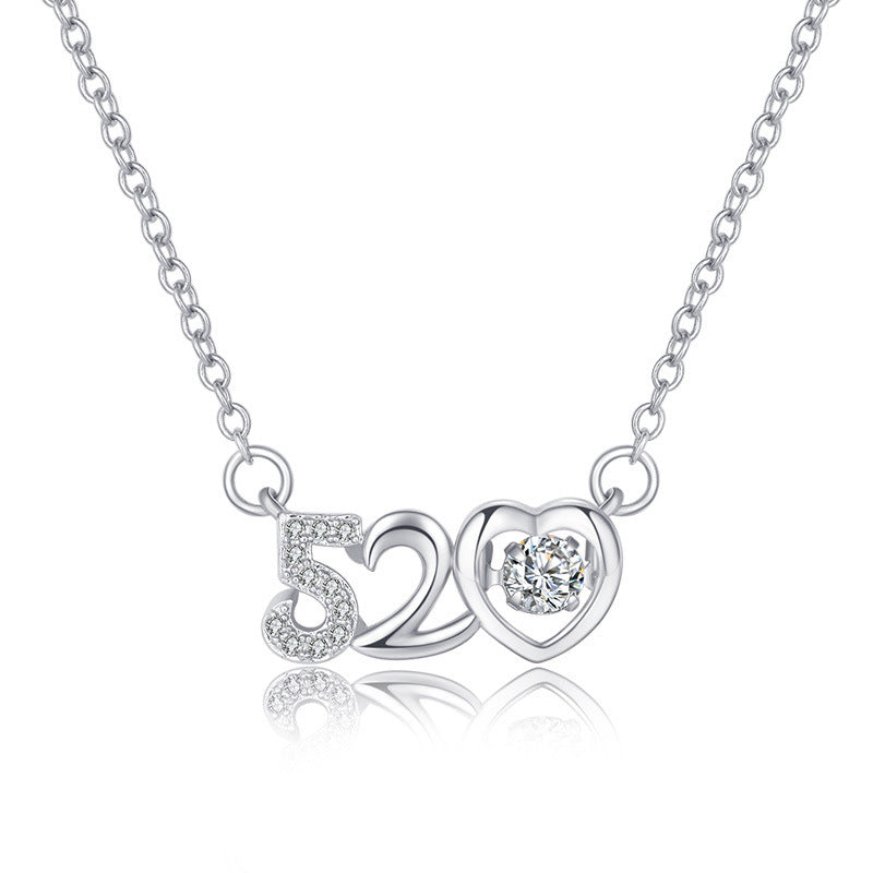 Damenring mit modernem Ziffern-Design und funkelnden Zirkonia Shop Nory