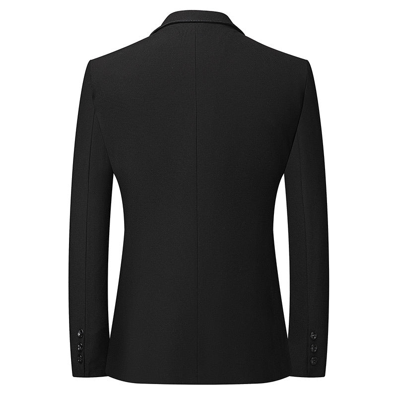 Herren Einreihiges Business-Sakko in Slim-Fit mit schmalem Revers und Brusttasche Shop Nory