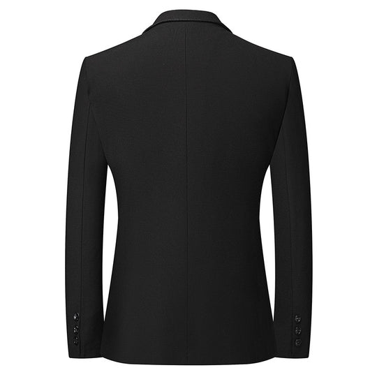 Herren Einreihiges Business-Sakko in Slim-Fit mit schmalem Revers und Brusttasche Shop Nory