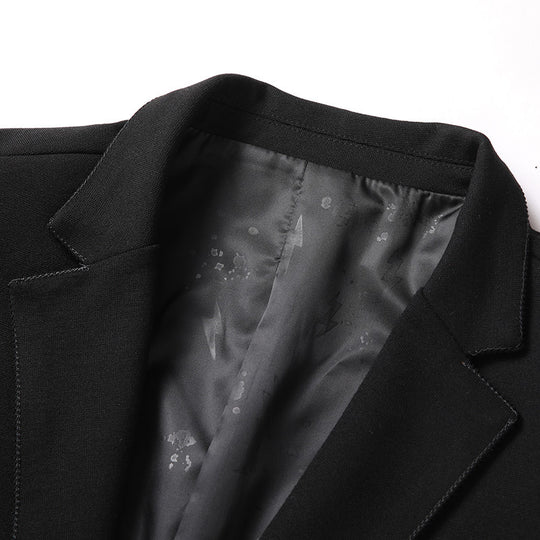 Herren Einreihiges Business-Sakko in Slim-Fit mit schmalem Revers und Brusttasche Shop Nory