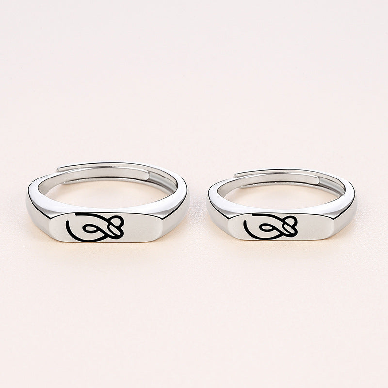 Damen minimalistischer Ring mit zeitlosem Unendlichkeitssymbol Shop Nory
