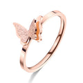 Damen Ring mit filigranem Schmetterlingsdesign Shop Nory