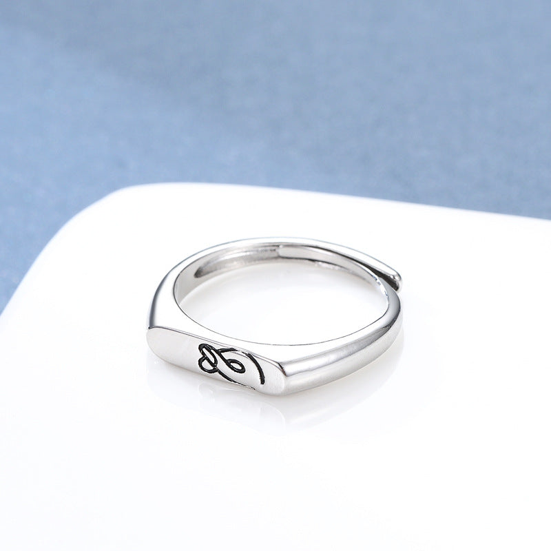 Damen minimalistischer Ring mit zeitlosem Unendlichkeitssymbol Shop Nory