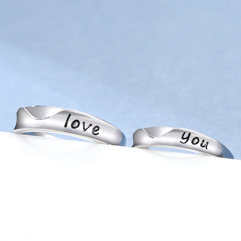 Damen Offener Ring mit liebevoller Gravur Shop Nory