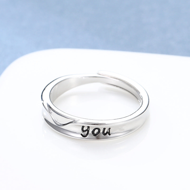 Damen Offener Ring mit liebevoller Gravur Shop Nory