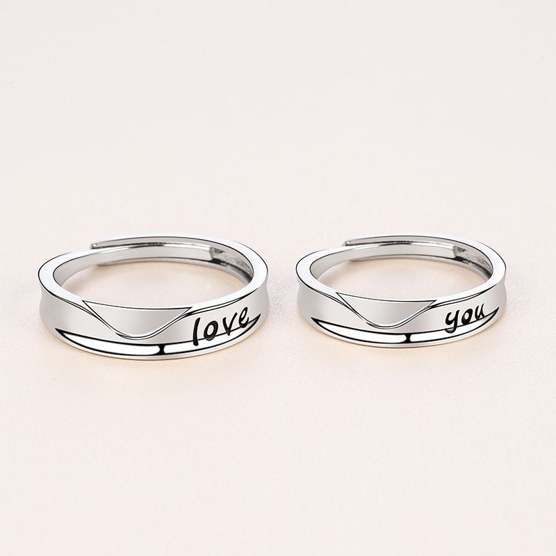 Damen Offener Ring mit liebevoller Gravur Shop Nory