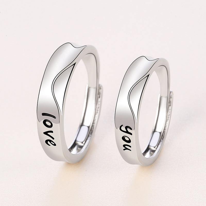 Damen Offener Ring mit liebevoller Gravur Shop Nory