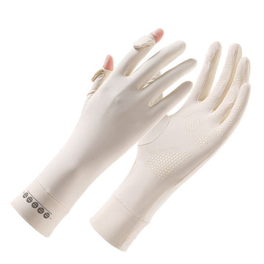 Sonnenschirm Eis Seide Handschuhe