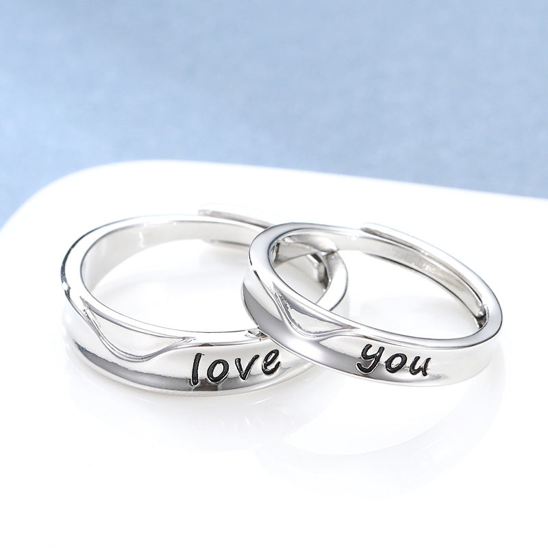 Damen Offener Ring mit liebevoller Gravur Shop Nory