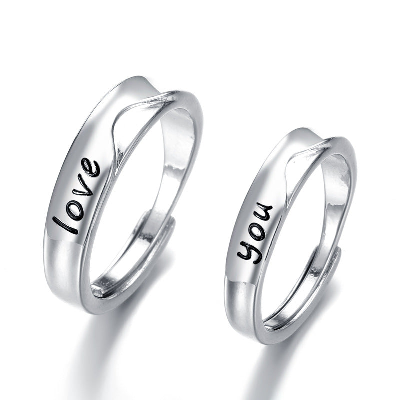 Damen Offener Ring mit liebevoller Gravur Shop Nory