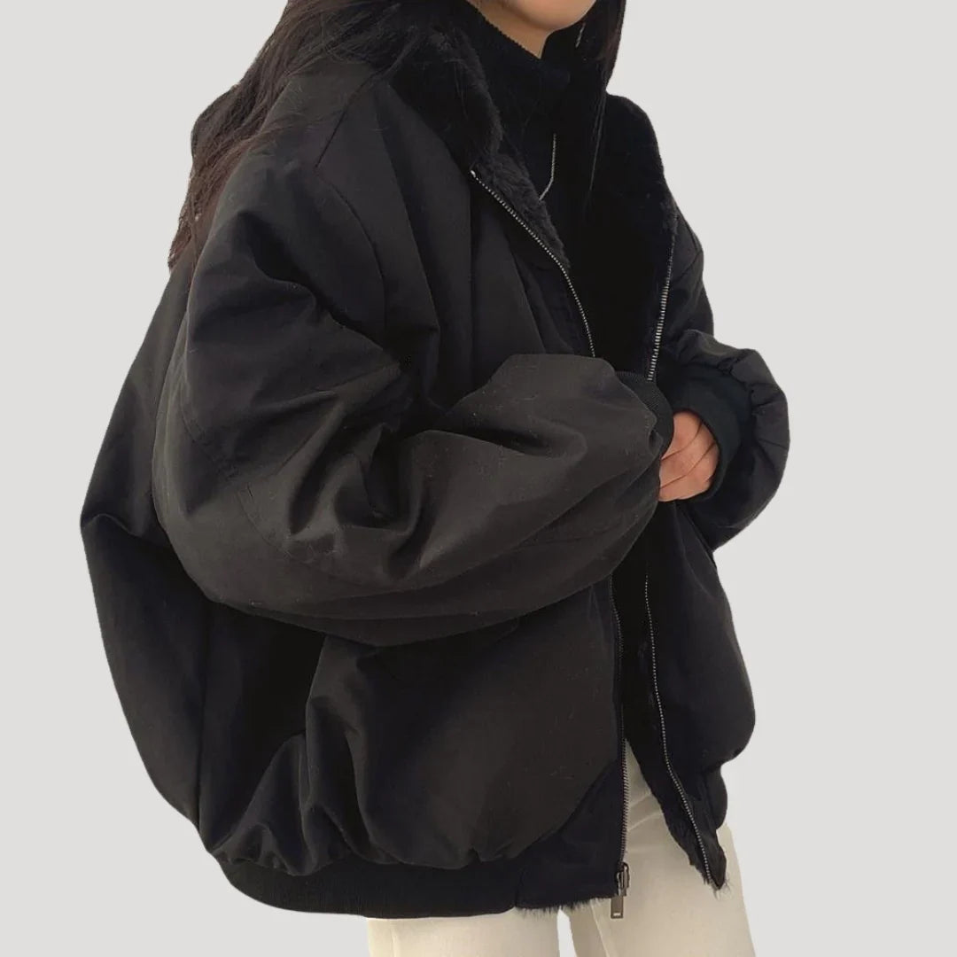 Damen Oversized Winterjacke mit Bequem & Warm | ShopNory