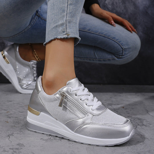 Orthopädische Schuhe mit seitlichem Reißverschluss