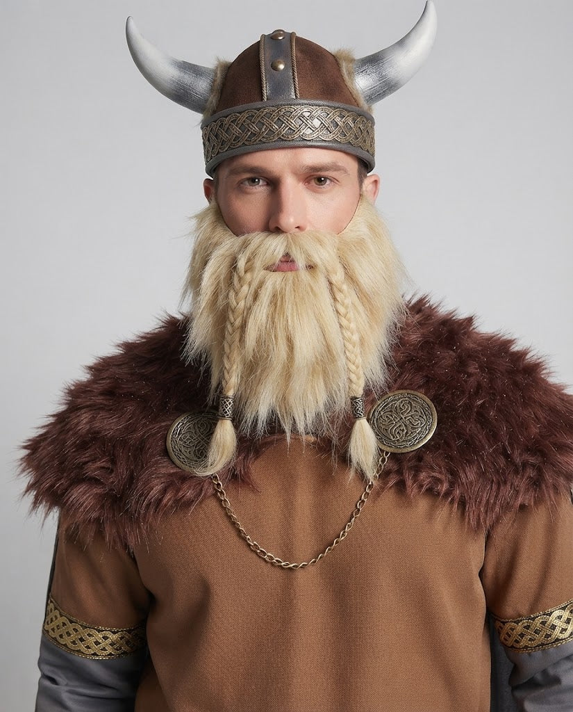 Herren Wikinger Kostüm mit detaillierten Verzierungen und hochwertigem Umhang Shop Nory